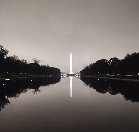Washington Monument at Night